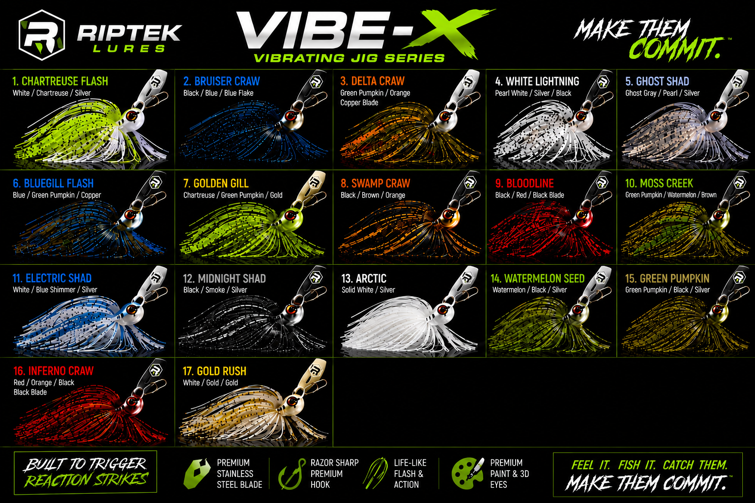 Vibe X Bladed Jig